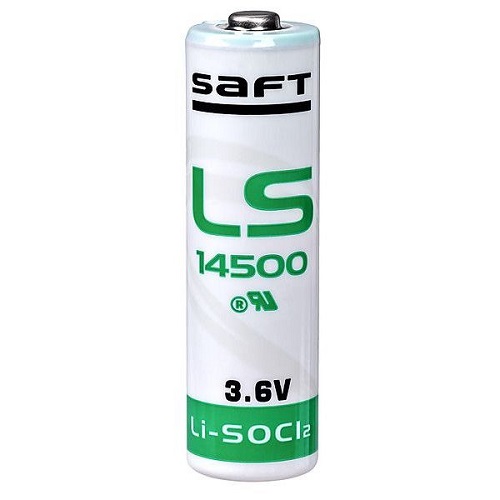 Saft Lithium batterij AA-basis 3,6V LS14500CFG 052